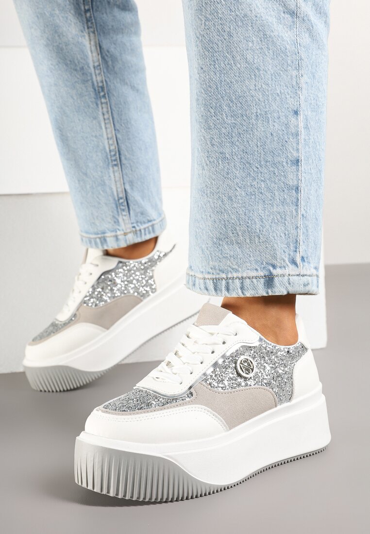 Sneakers Tatillia Argintii
