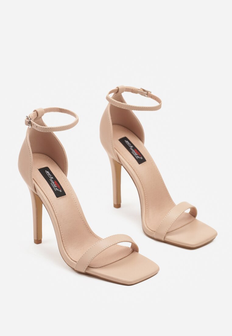 Pantofi stiletto Senorwena Bej