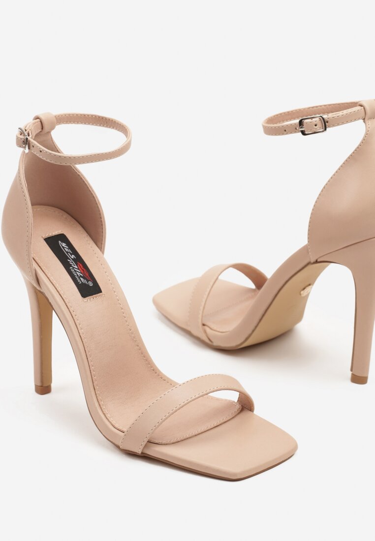 Pantofi stiletto Senorwena Bej