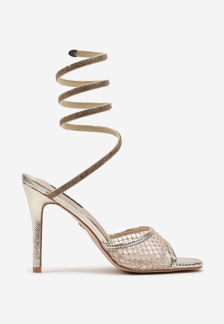 Pantofi stiletto Camiora Aurii