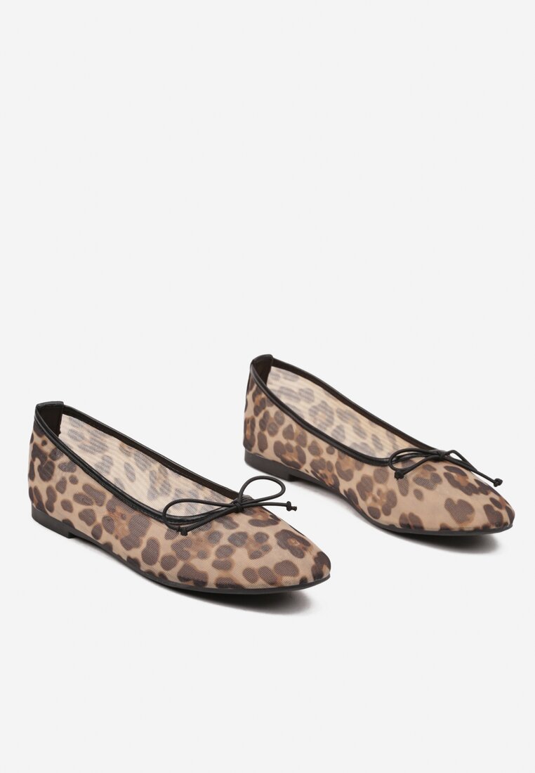 Balerini Azzeria Imprimeu leopard
