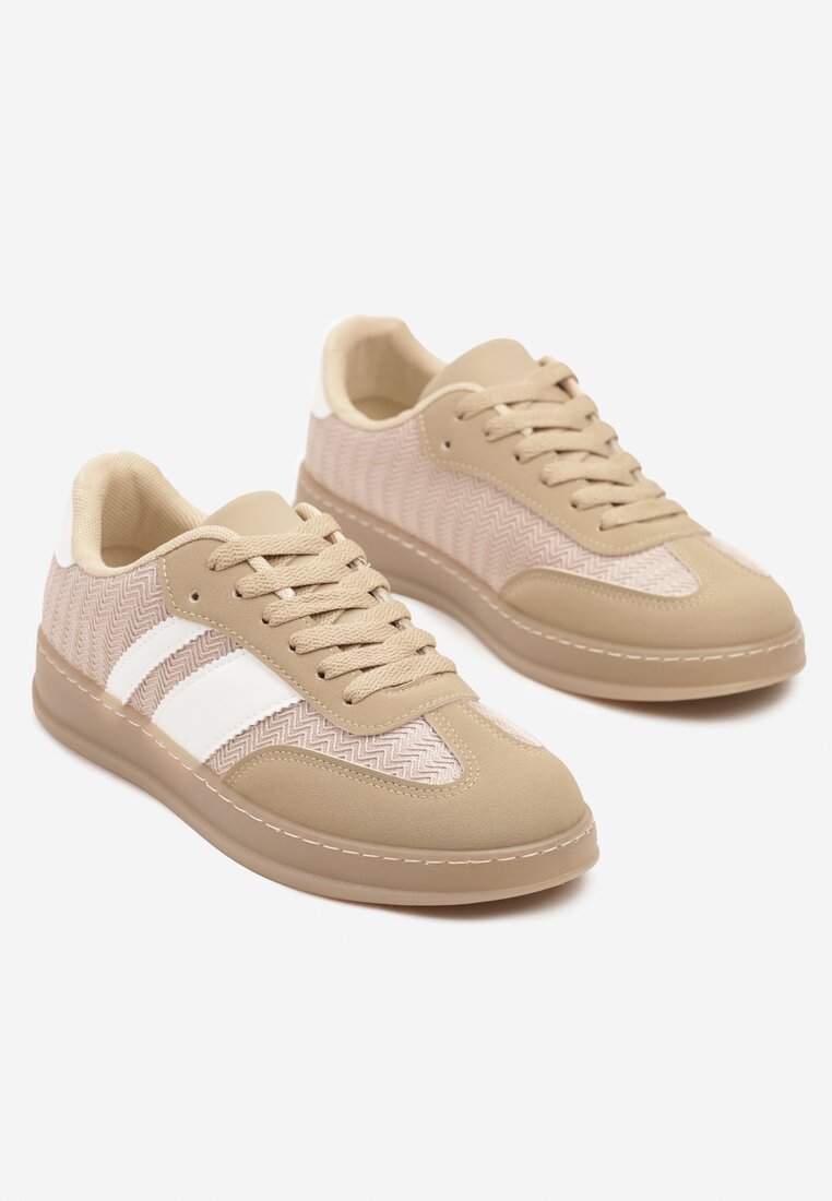 Sneakers Niniel Bej închis