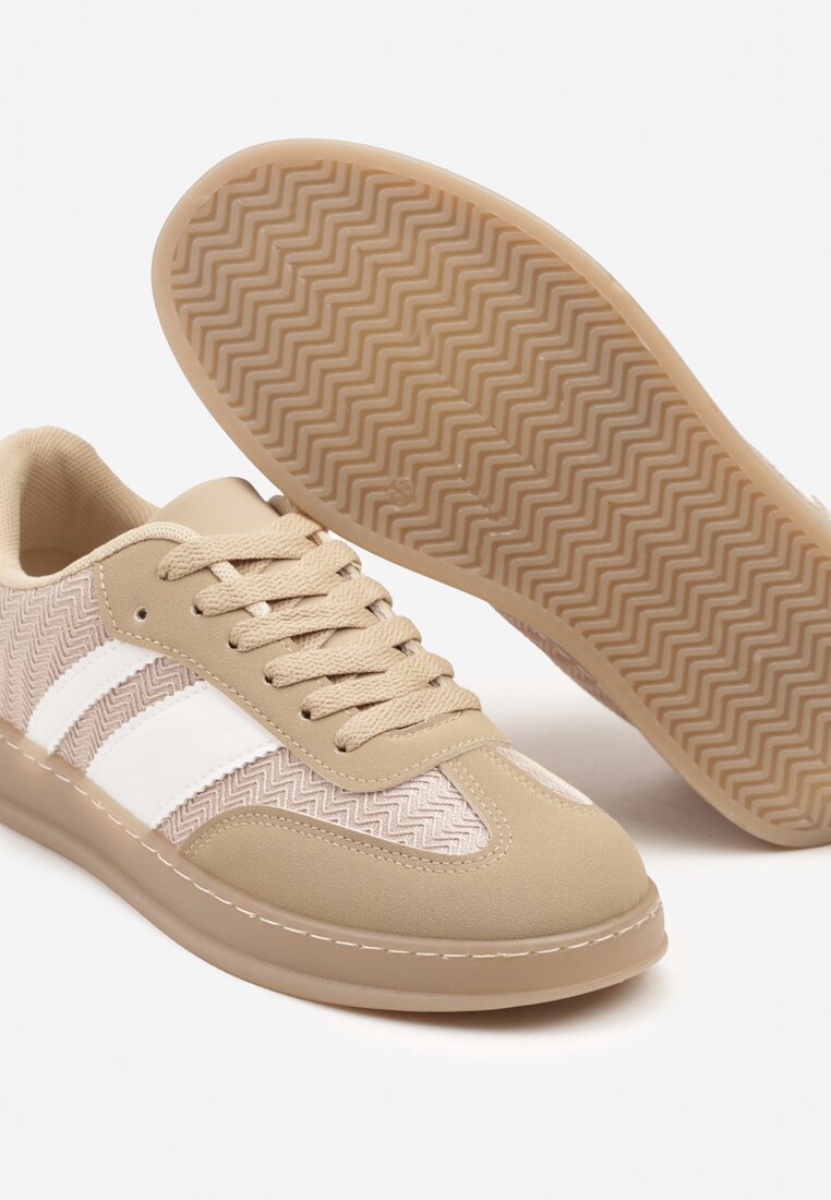 Sneakers Niniel Bej închis