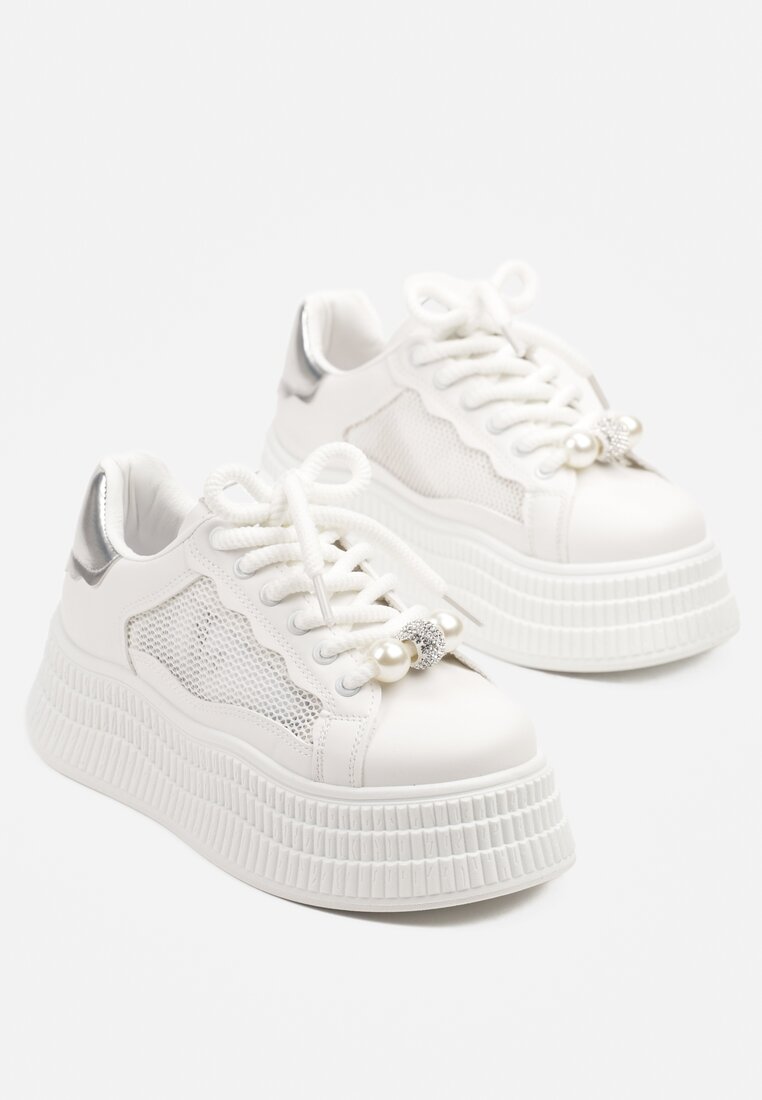 Sneakers Aberla Argintii