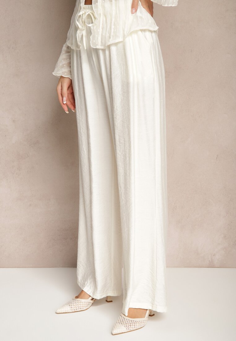 Pantaloni Mimifla Albi