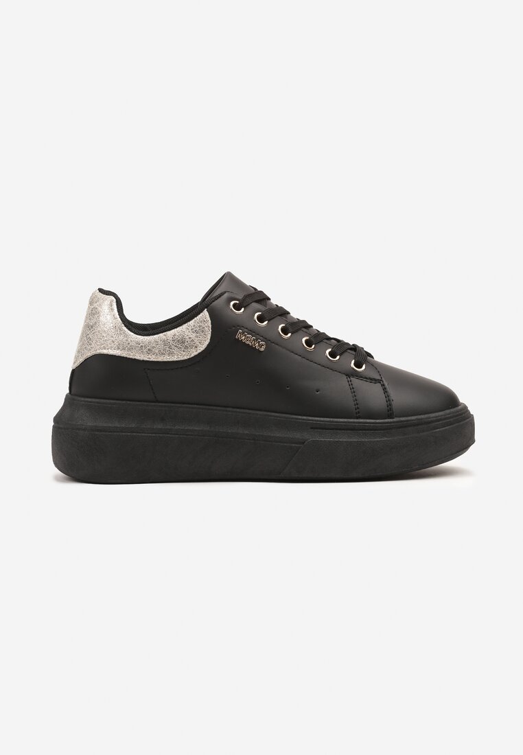 Sneakers Alirisa Negru cu argintiu