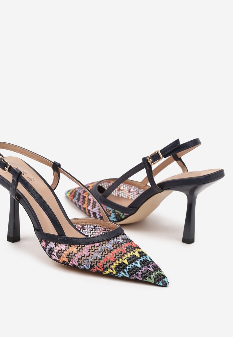 Pantofi stiletto Ulinore Bleumarin