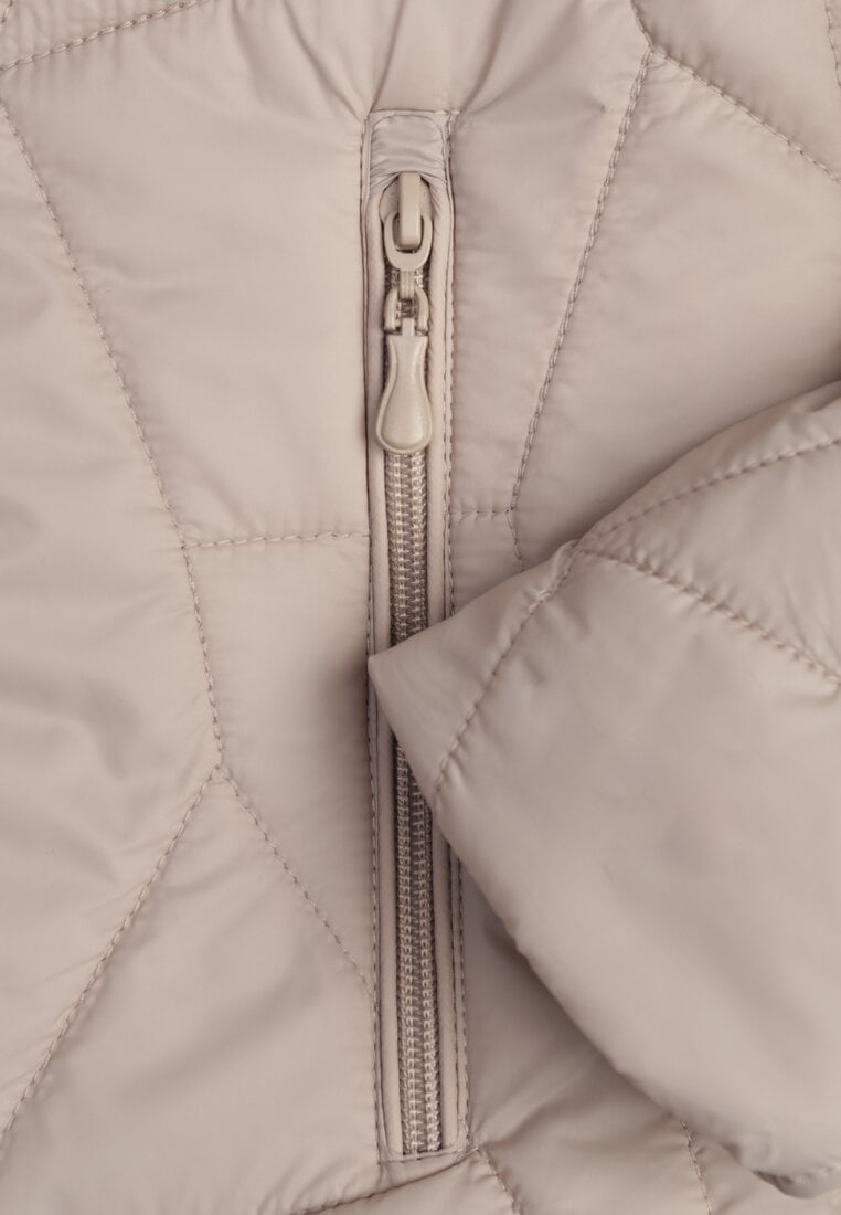 Geacă Ninariela Bej închis