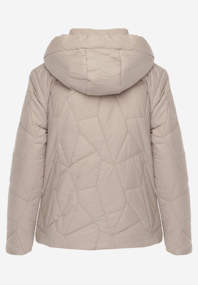 Geacă Ninariela Bej închis