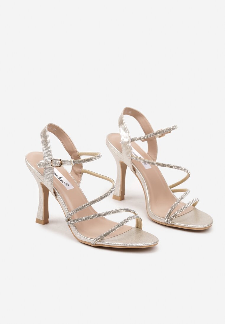 Pantofi stiletto Wanilia Aurii