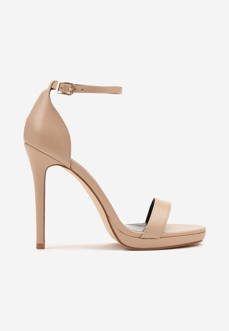 Pantofi stiletto Silirea Bej