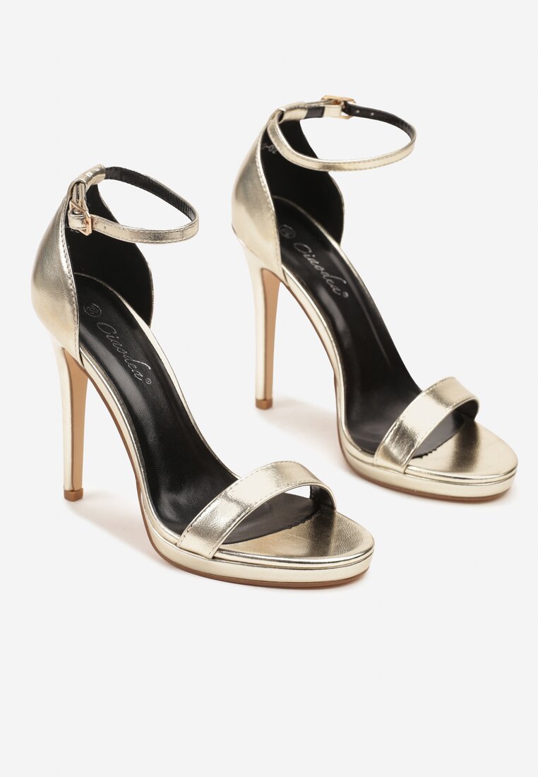 Pantofi stiletto Silirea Aurii
