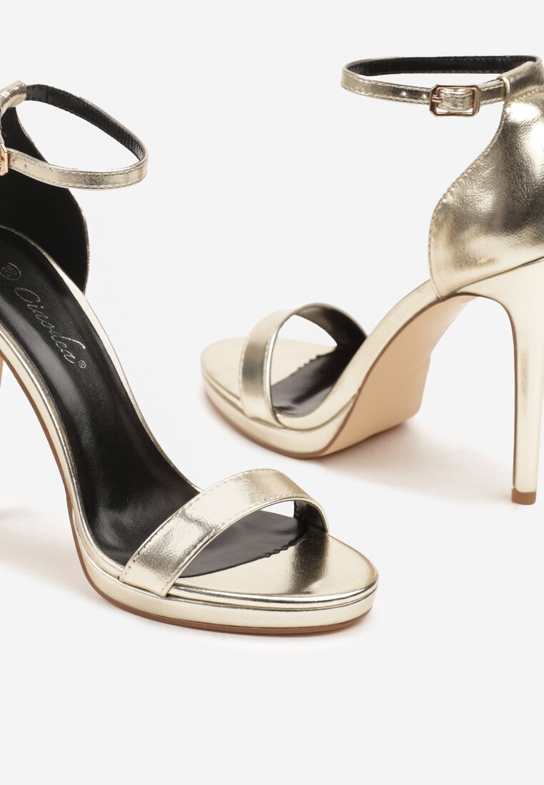 Pantofi stiletto Silirea Aurii
