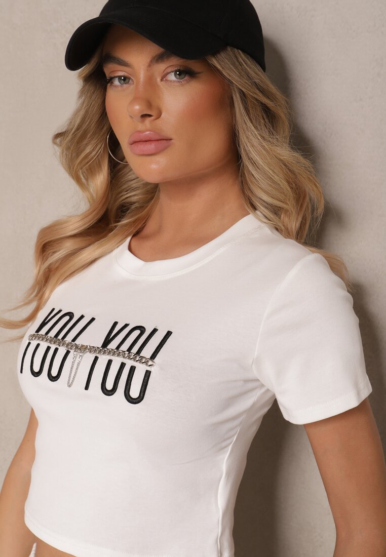 T-shirt Olithel Alb