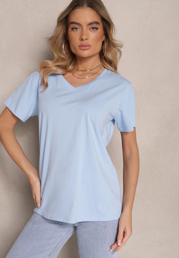 T-shirt Tanirea Albastru deschis