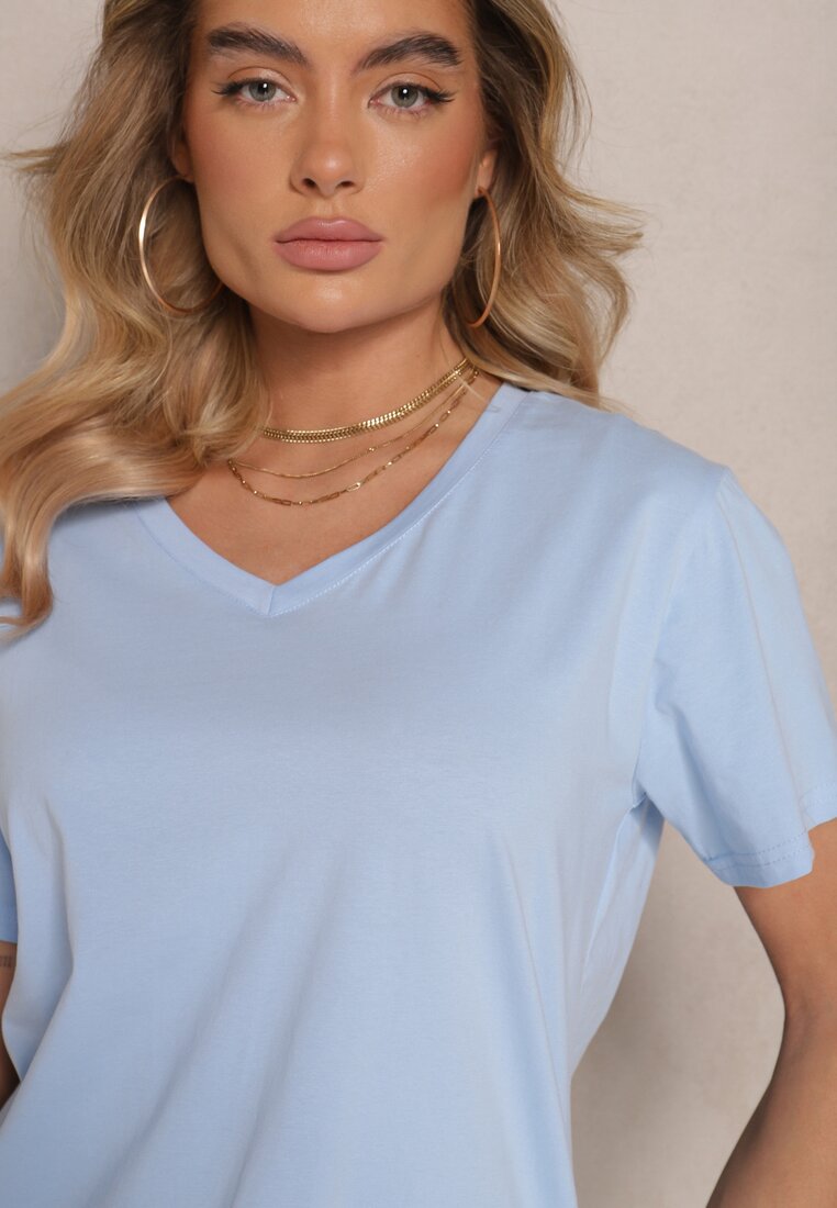 T-shirt Tanirea Albastru deschis