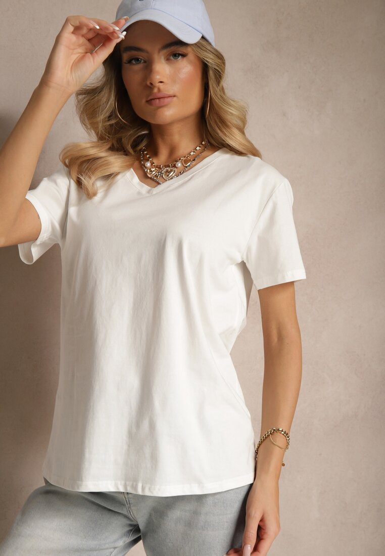 T-shirt Tanirea Alb