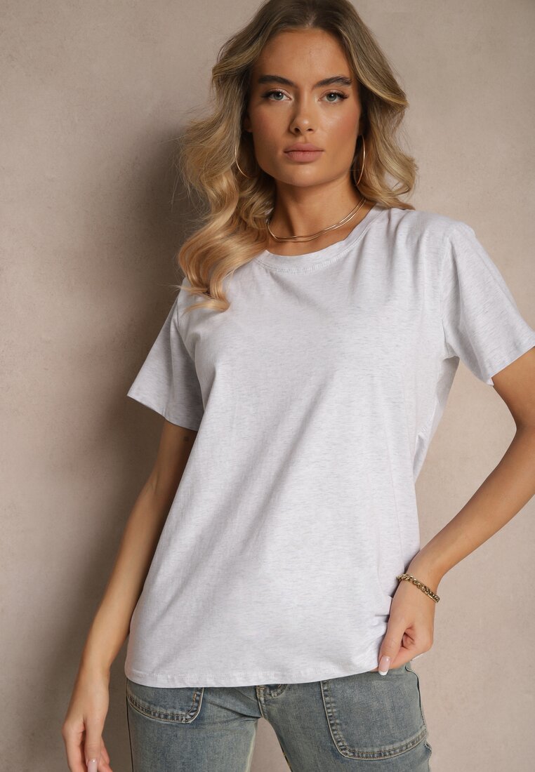 T-shirt Nattine Gri deschis