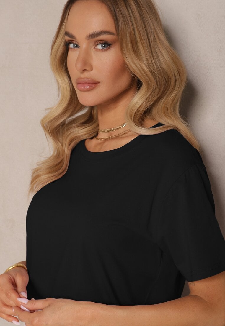 T-shirt Nattine Negru
