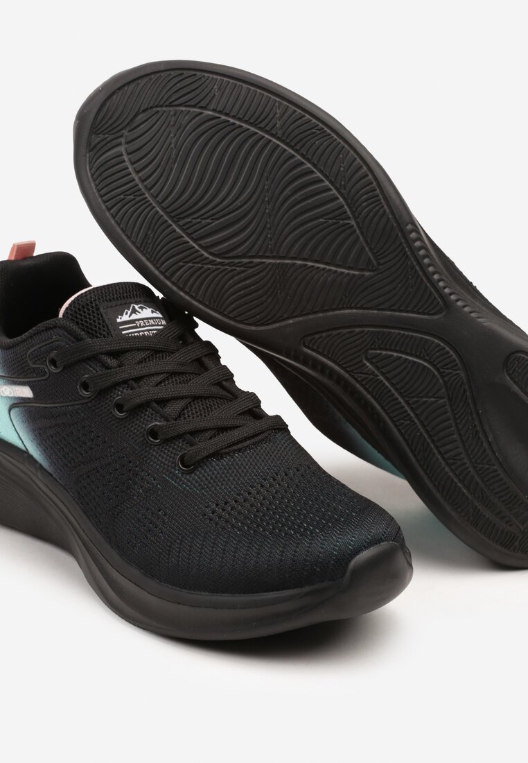 Pantofi sport Elanielia Negru cu verde mentă