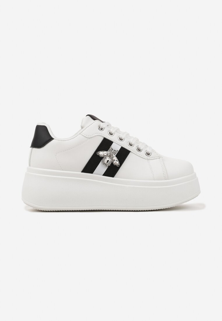 Sneakers Ommea Alb cu negru