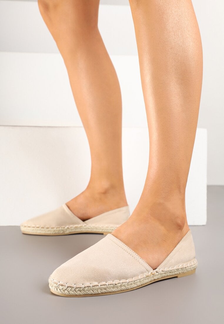 Espadrile Wommea Bej