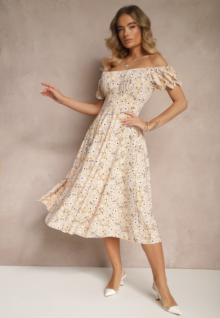 Rochie Saniren Galbenă