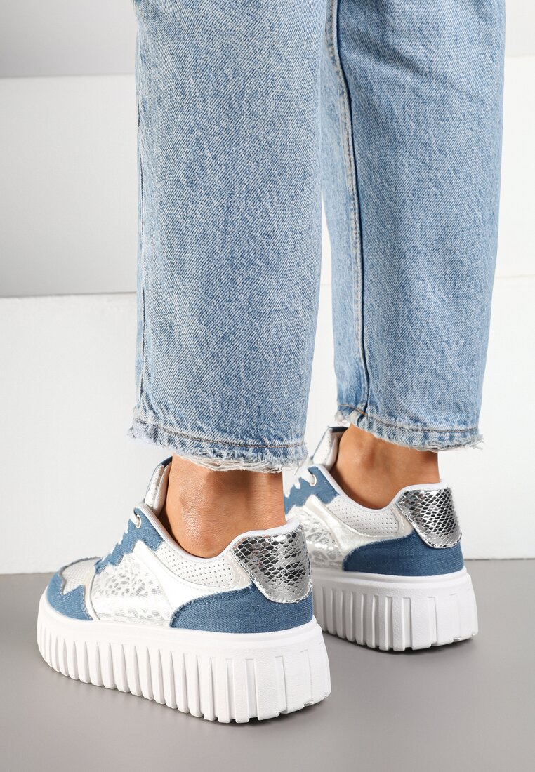 Sneakers Herraza Albaștri