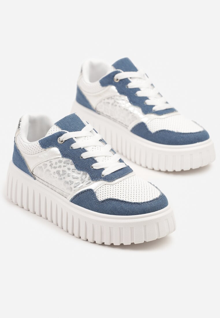 Sneakers Herraza Albaștri
