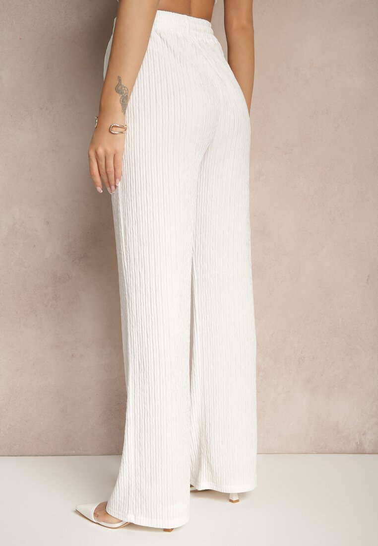 Pantaloni Belnella Albi