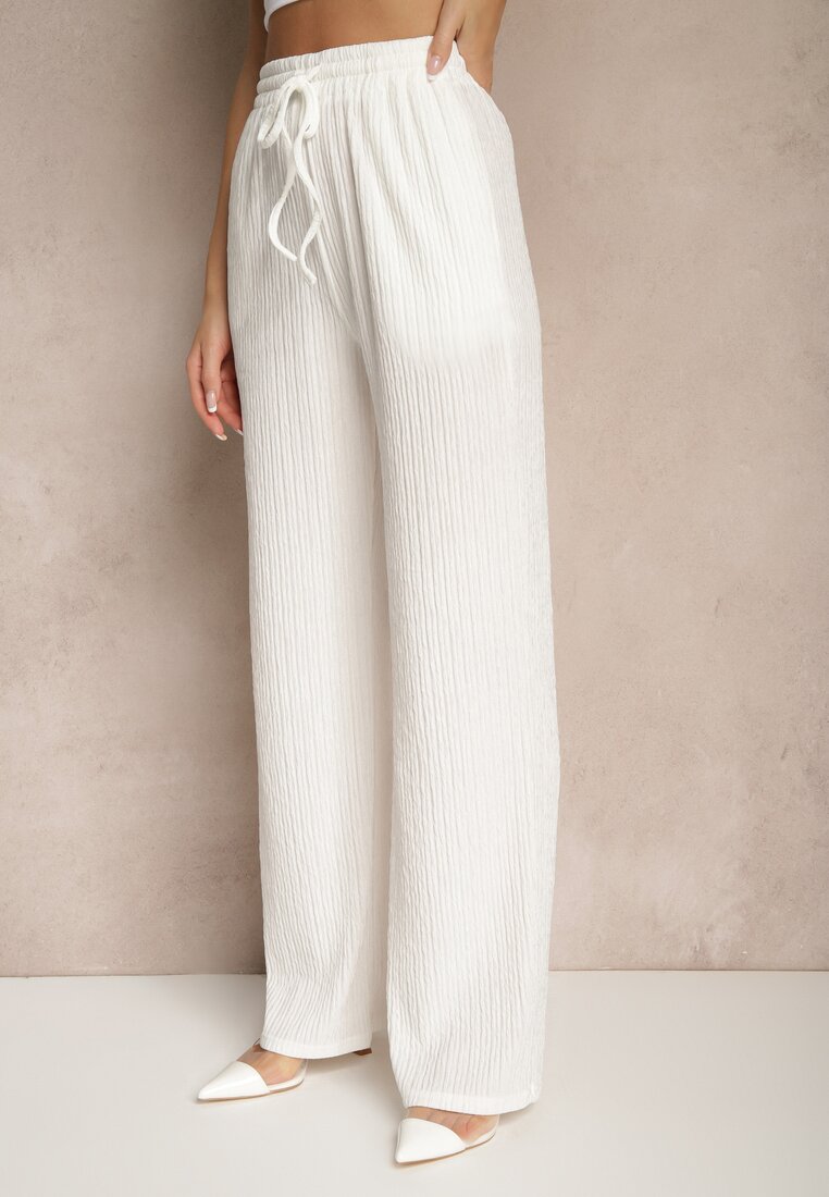 Pantaloni Belnella Albi