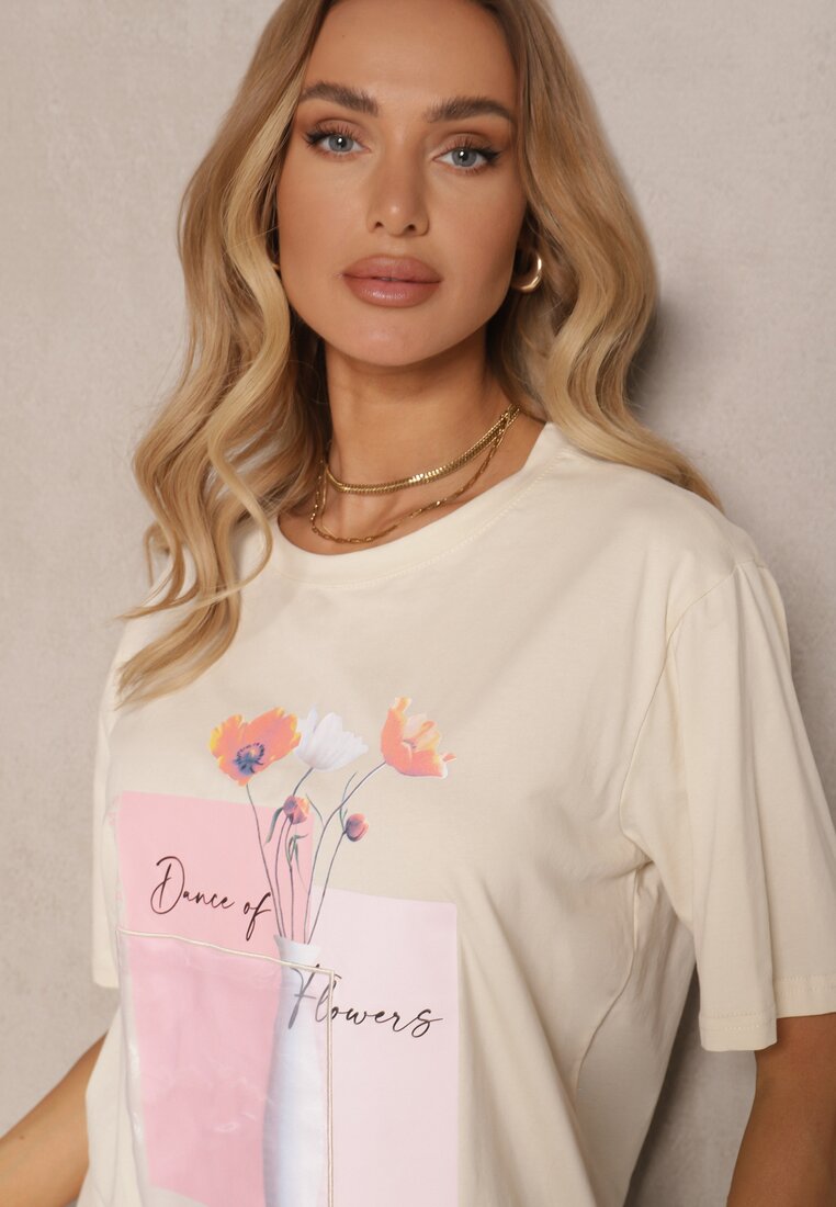 T-shirt Setolina Bej deschis