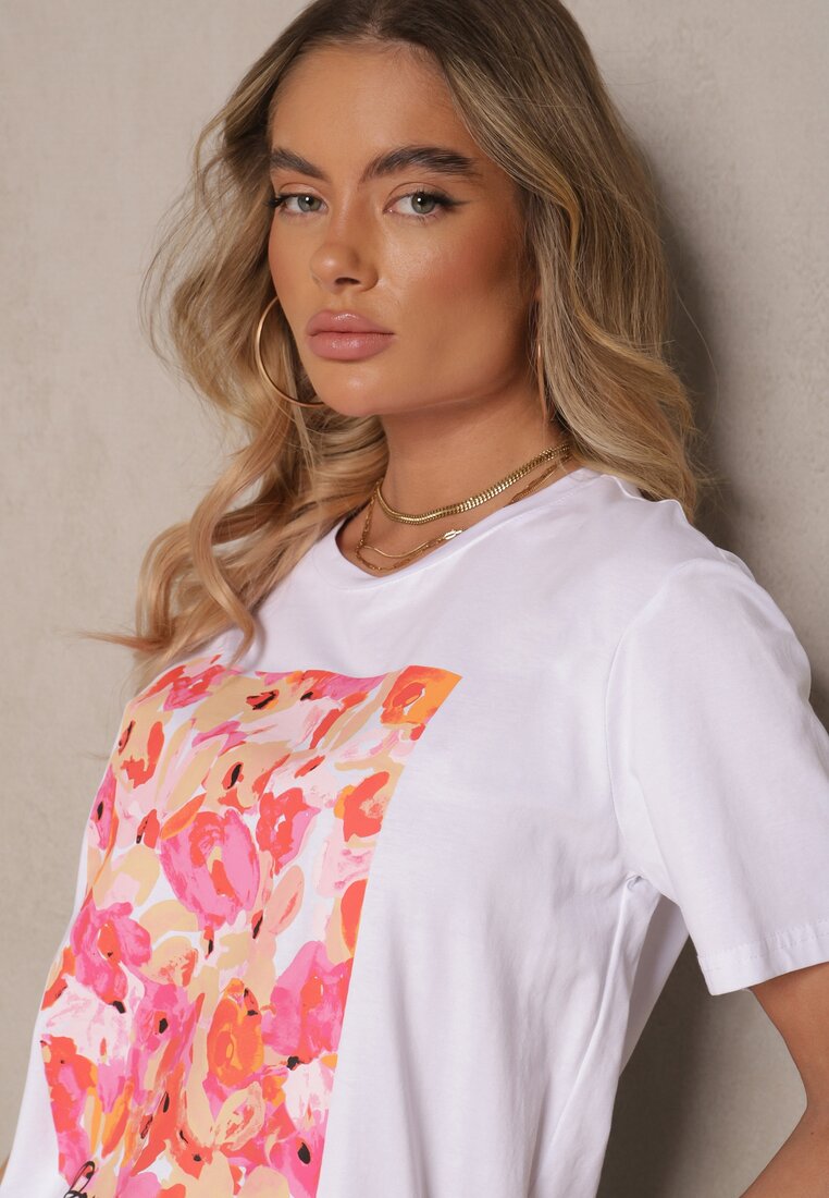 T-shirt Vleffia Alb