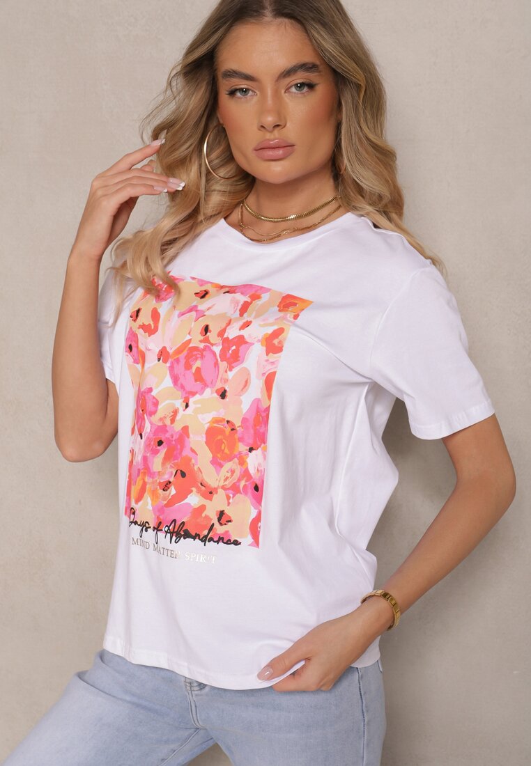 T-shirt Vleffia Alb