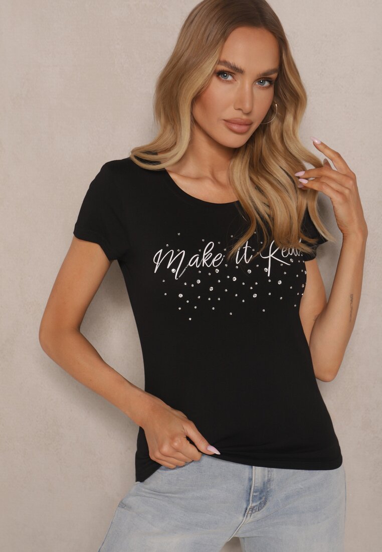 T-shirt Zreadia Negru