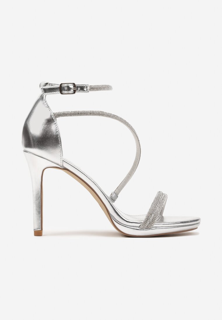 Pantofi stiletto Ralisen Argintii
