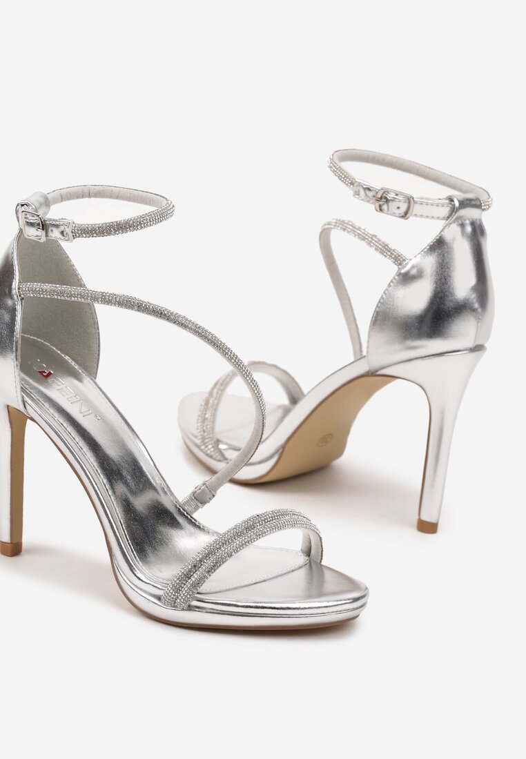 Pantofi stiletto Ralisen Argintii