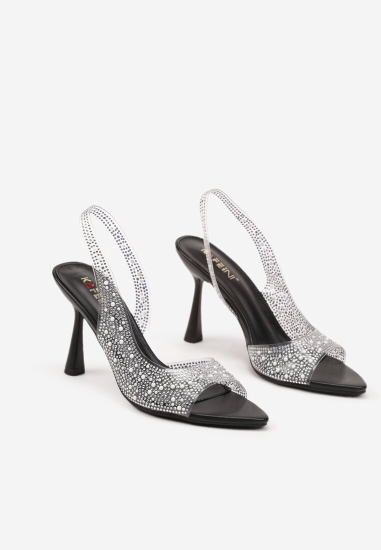Pantofi stiletto Efaliana Negri