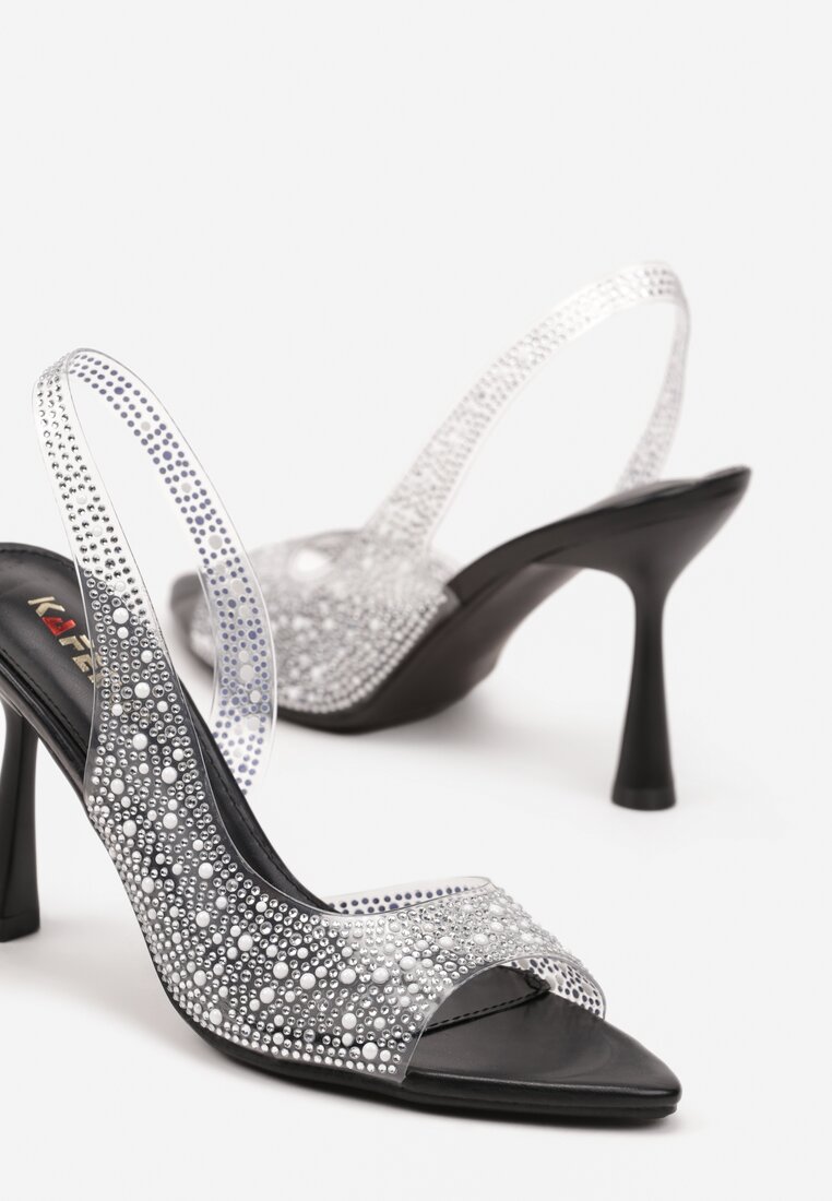 Pantofi stiletto Efaliana Negri