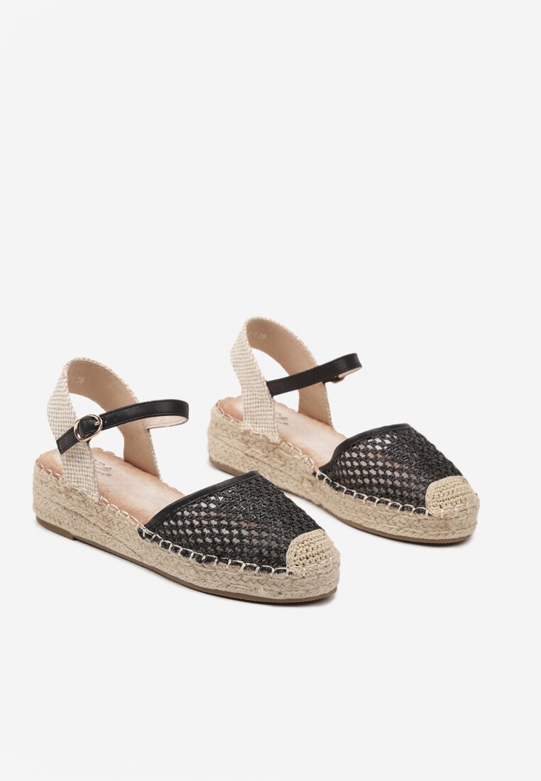 Espadrile Alianara Negre
