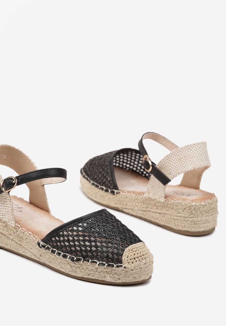 Espadrile Alianara Negre