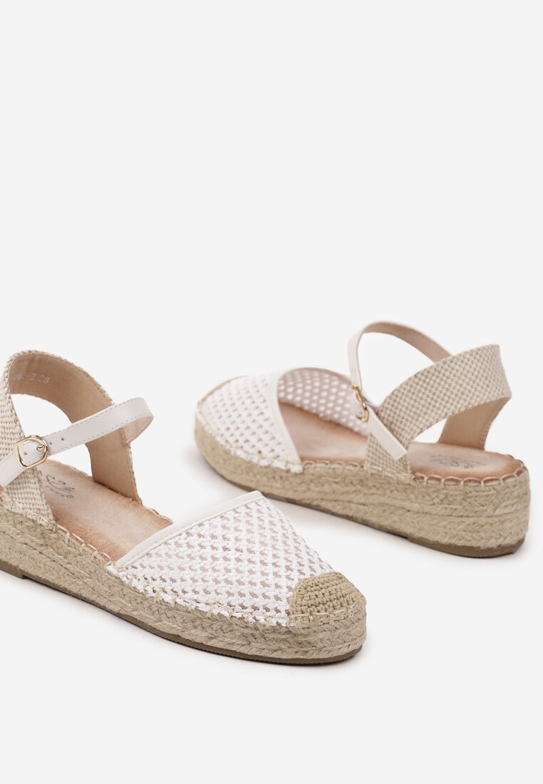 Espadrile Alianara Albe