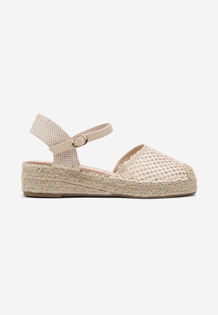 Espadrile Alianara Bej