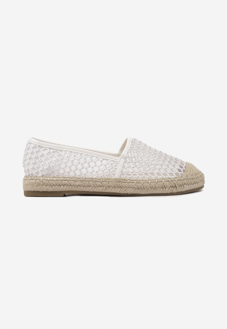 Espadrile Setariva Albe