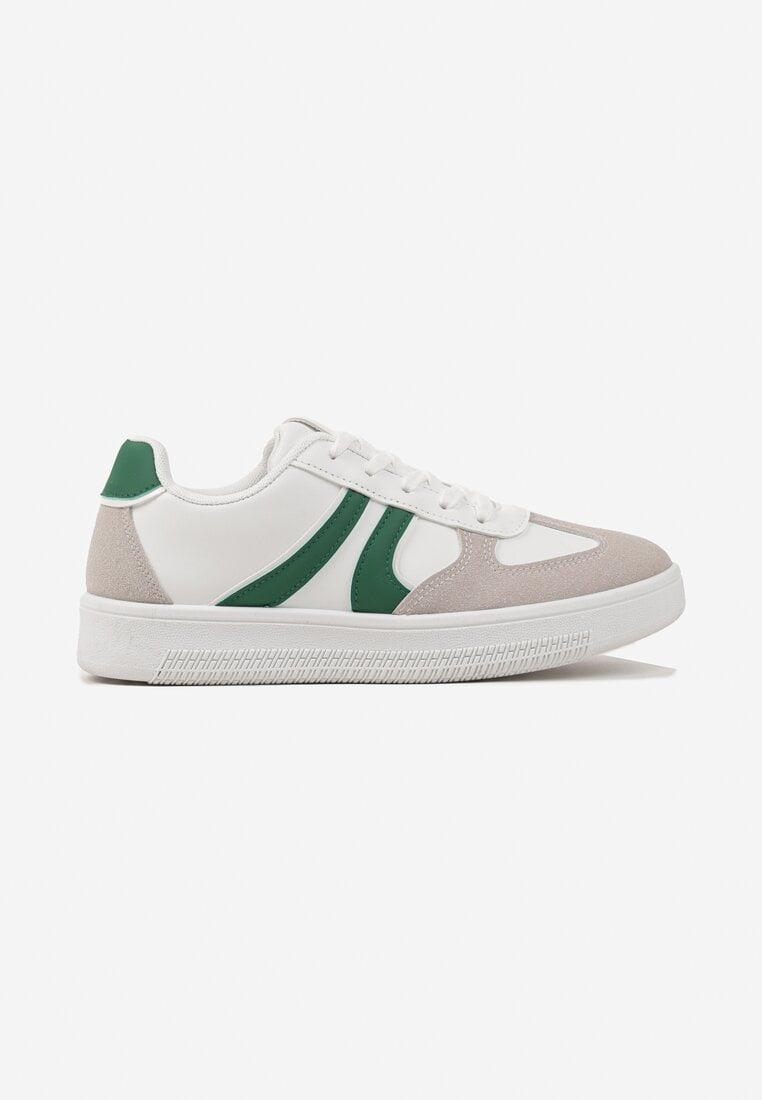 Sneakers Setinora Alb cu verde