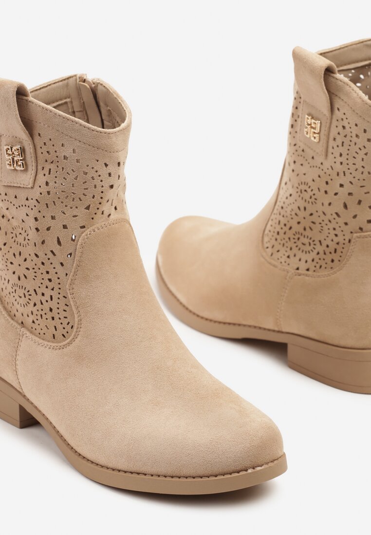 Botine Efaliria Bej închis