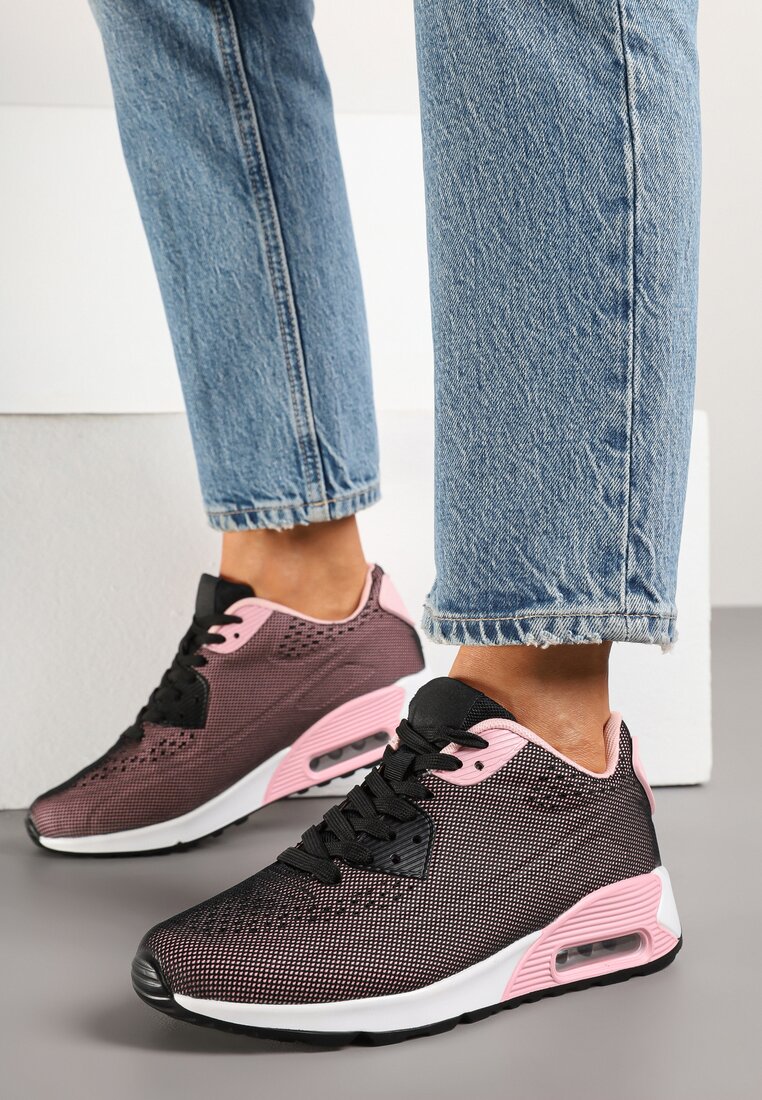 Pantofi sport Zalitea Negru cu roz
