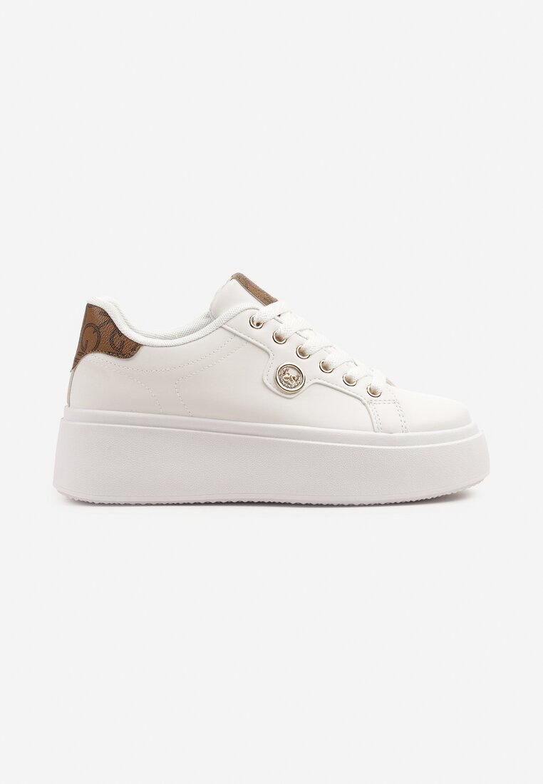 Sneakers Aelippa Bej închis