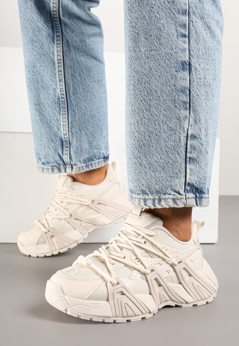 Sneakers Sanalitia Bej