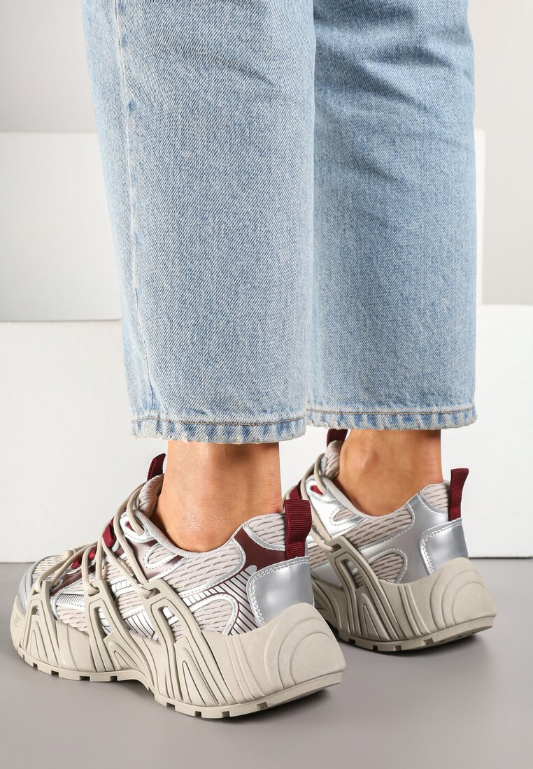 Sneakers Nuritha Argintii